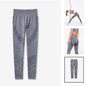 PINK Seamless Workout Tight in Ensign Marl Color